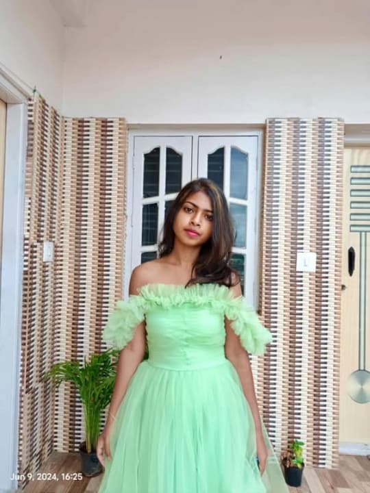 Mint Tulle Party Dress 1